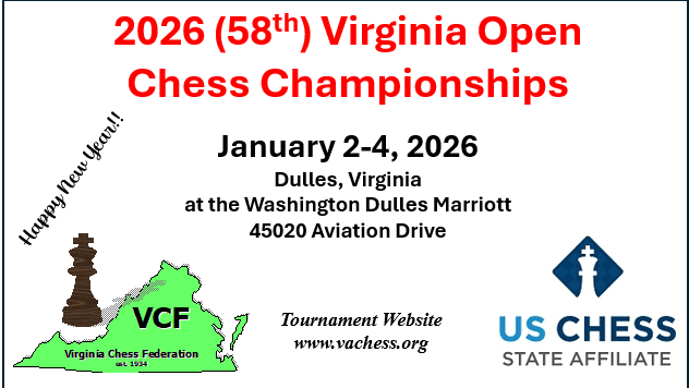 58th Virginia Open (Jan 2-4 2026)